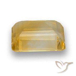 4.36克拉天然黄水晶，八边形，VVS