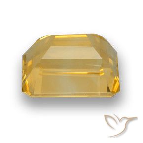 4.50克拉天然黄水晶，八边形，VVS-VS