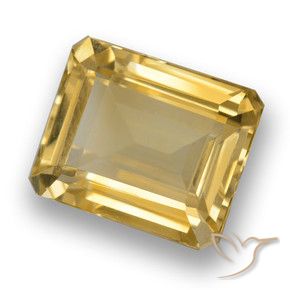 4.46克拉天然黄水晶，八边形，VVS