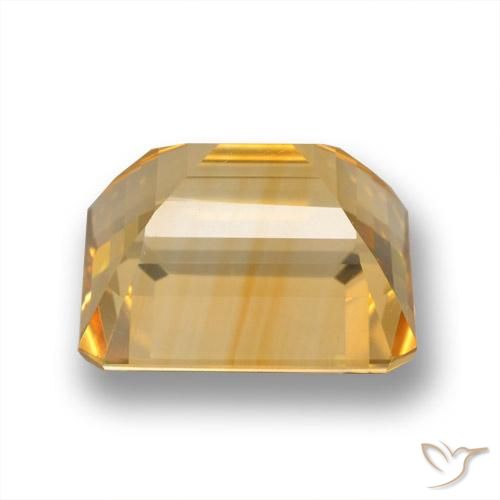 5.65克拉天然黄水晶，八边形，VVS-VS