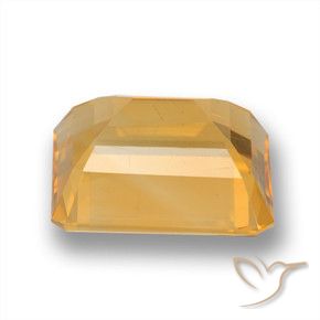 5.42克拉天然黄水晶，八边形，VS