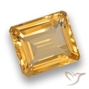 5.27克拉天然黄水晶，八边形，VVS-VS