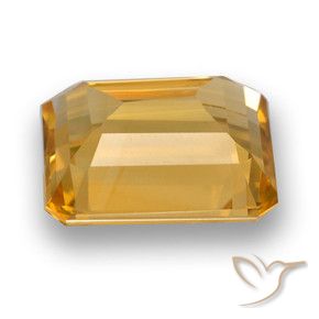 5.18克拉天然黄水晶，八边形，VVS-VS