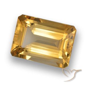 7.21克拉天然黄水晶，八边形，VVS-VS