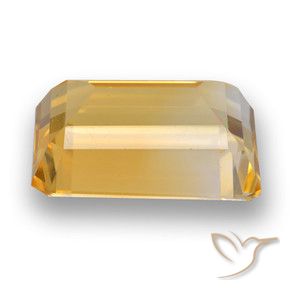 7.09克拉天然黄水晶，八边形，VVS-VS