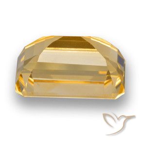 4.65克拉天然黄水晶，八边形，VVS-VS