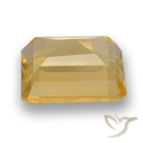 4.41克拉天然黄水晶，八边形，VVS