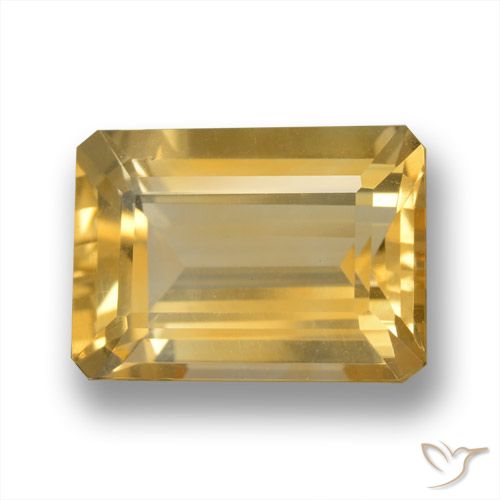 7.29克拉天然黄水晶，八边形，VVS-VS