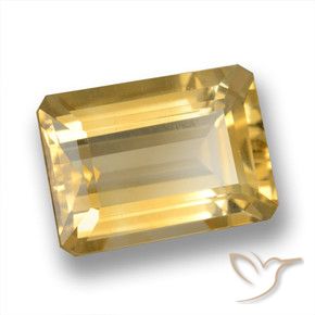 7.29克拉天然黄水晶，八边形，VVS-VS