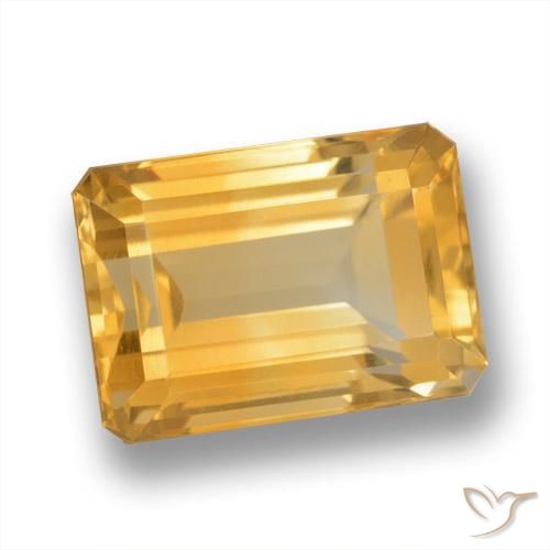 8.79克拉天然黄水晶，八边形，VVS-VS