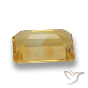 7.40克拉天然黄水晶，八边形，VVS-VS