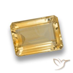 7.22克拉天然黄水晶，八边形，VVS-VS