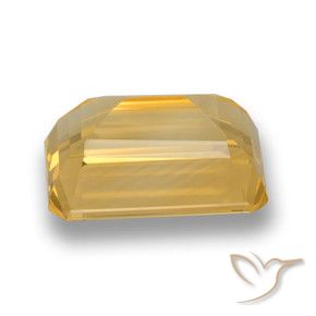 7.52克拉天然黄水晶，八边形，VVS
