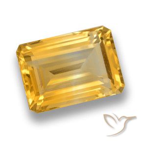 7.06克拉天然黄水晶，八边形，VVS