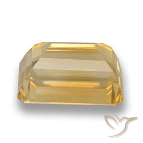 8.66克拉天然黄水晶，八边形，VVS