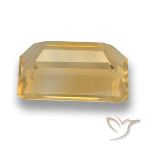 6.24克拉天然黄水晶，八边形，VVS-VS