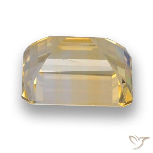 4.83克拉天然黄水晶，八边形，VVS-VS