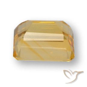 4.40克拉天然黄水晶，八边形，VVS