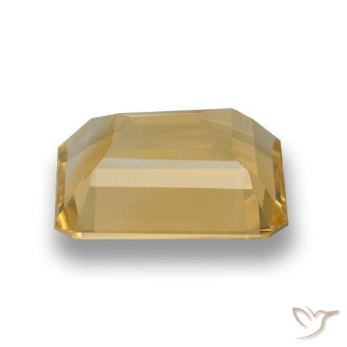 5.12克拉天然黄水晶，软垫，VS
