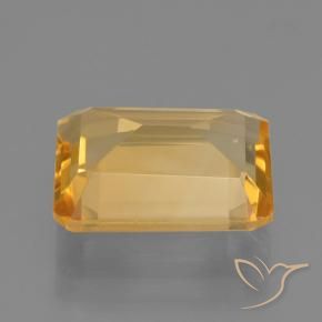4.56克拉天然黄水晶，八边形，VVS-VS