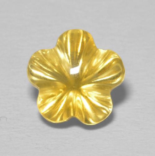 2.23ct 天然 顶级金牌 黄水晶, 花形切割, 透明