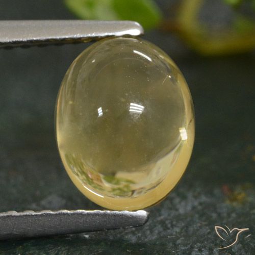 2.24ct 天然 淡黄色 黄水晶, 椭圆形, 透明