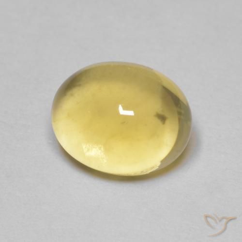 2.45ct 天然 浅金色 黄水晶, 椭圆形, 透明