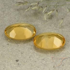 9.49克拉天然黄水晶，椭圆形，VVS-VS