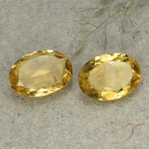 8.82克拉天然黄水晶，椭圆形，VVS-VS