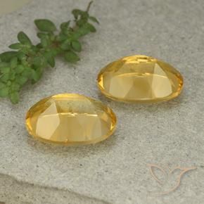 11.26克拉天然黄水晶，椭圆形，VVS-VS