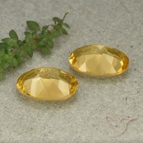 10.02克拉天然黄水晶，椭圆形，VVS-VS