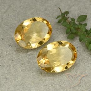 8.68克拉天然黄水晶，椭圆形，VVS-VS