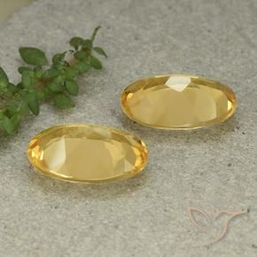 8.68克拉天然黄水晶，椭圆形，VVS-VS