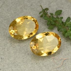 9.40克拉天然黄水晶，椭圆形，VVS-VS