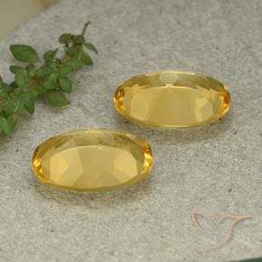 9.40克拉天然黄水晶，椭圆形，VVS-VS
