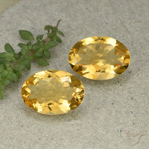 9.63ctw 天然 中浅金色 黄水晶, 椭圆形, VVS-VS