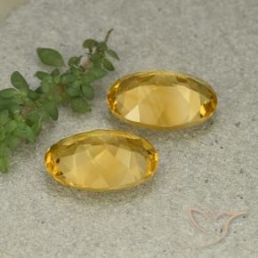 9.63克拉天然黄水晶，椭圆形，VVS-VS
