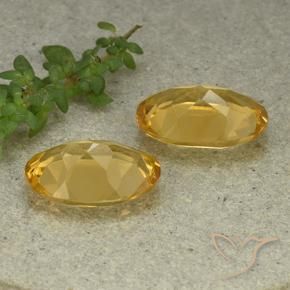 8.97克拉天然黄水晶，椭圆形，VVS-VS