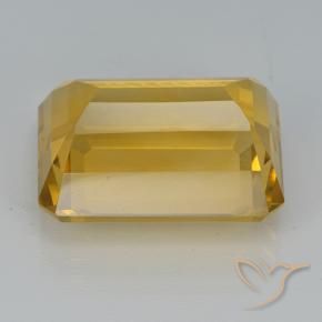 8.02克拉天然黄水晶，八边形，VVS