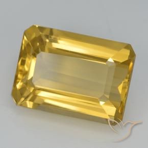 7.47克拉天然黄水晶，八边形，VVS
