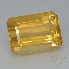 8.49克拉天然黄水晶，八边形，VVS