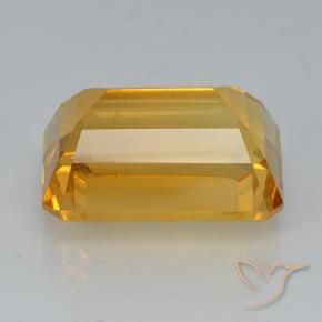 8.15克拉天然黄水晶，八边形，VVS