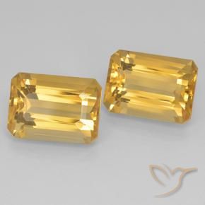 15.32克拉天然黄水晶，八边形，VVS-VS