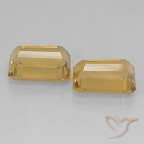 15.32克拉天然黄水晶，八边形，VVS-VS