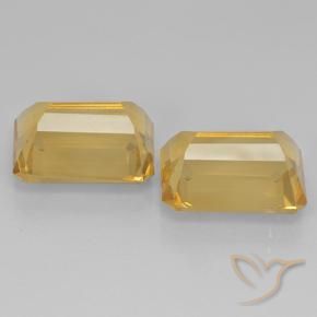 15.59克拉天然黄水晶，八边形，VVS-VS