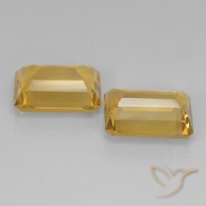 14.27克拉天然黄水晶，八边形，VVS-VS