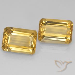 14.90克拉天然黄水晶，八边形，VVS-VS