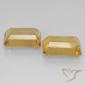 14.90克拉天然黄水晶，八边形，VVS-VS
