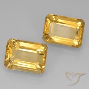 15.85克拉天然黄水晶，八边形，VVS