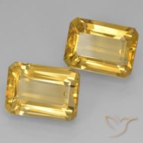 15.30克拉天然黄水晶，八边形，VVS